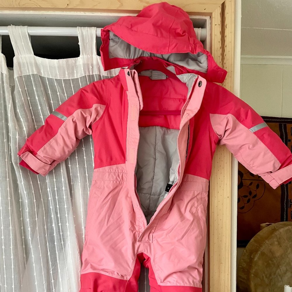 Columbia Girl Pink Snowsuit Like New